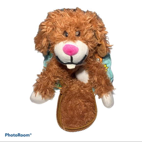 🐶2 FOR $25🐸 Happy Napper Pillow Pets Cuddly Dog - Picture 3 of 6